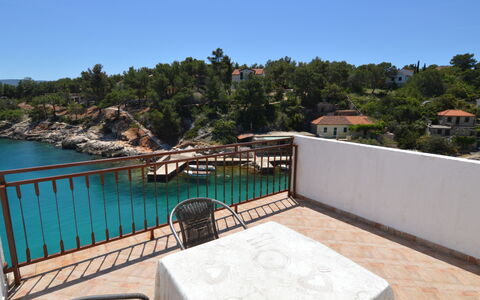 Hvar Kalober 616: Sky, Water, Building, Seaside Resort, Tree, Outdoor Furniture, Wood, Swimming Pool, House, Leisure
