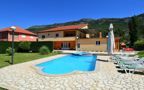 Villa Kikiza: Sky, Building, Plant, Property, Water, Swimming Pool, Azure, Shade, House, Outdoor Furniture