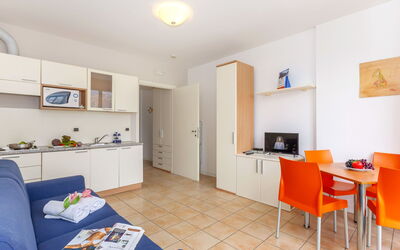Palazzo Studio Mountain Plus 641.11: Room, Property, Furniture, Building, Real Estate, Interior Design, Yellow, House, Floor, Table