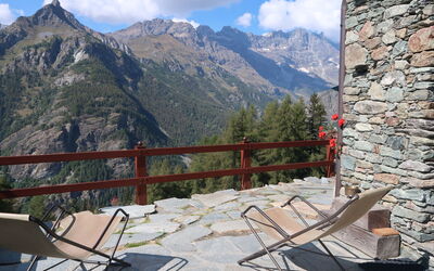 Valtournenche 602: Mountainous Landforms, Mountain, Property, Natural Landscape, Sky, Mountain Range, Alps, Real Estate, Tree, Tourism
