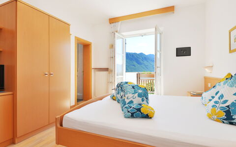 Andriano 602: Room, Furniture, Property, Bed, Bedroom, Interior Design, Yellow, House, Building, Floor