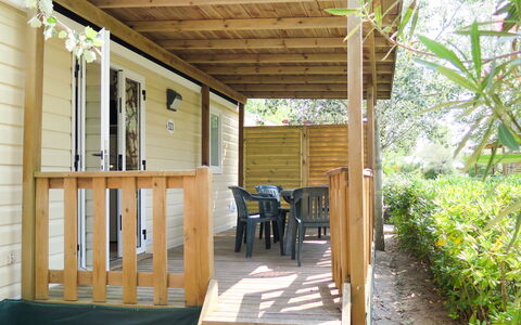 Rosolina Mare 626: Plant, Wood, Porch, Shade, Interior Design, Cottage, Building, Tree, Wood Stain, Leisure