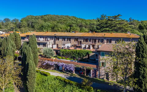 Montaione 612: Landscape, Rural Area, Hill Station, Suburb, Village, Estate, Eco Hotel, Plantation, Chaparral, Bird'S-Eye View