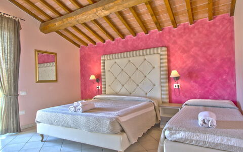 Riparbella 621: Bedroom, Room, Furniture, Bed, Property, Interior Design, Wall, Bed Frame, Ceiling, Mattress