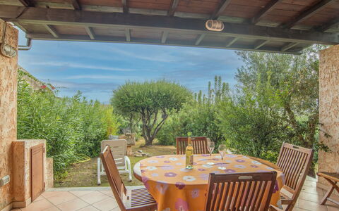 Costa Rei 652: Furniture, Table, Property, Sky, Chair, Plant, Nature, Wood, Tree, Shade