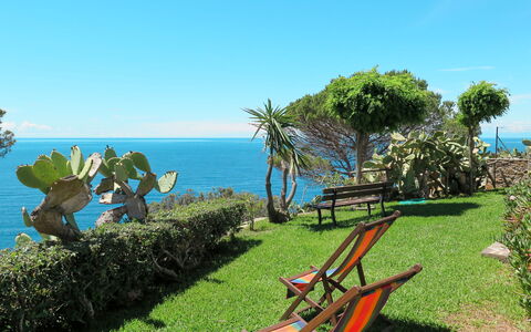 Capoliveri 630: Property, Lawn, Grass, Azure, Vacation, Botany, Sea, Tourism, Real Estate, Summer