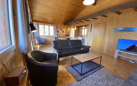 Chalet Soldanella (Bel205): Plant, Water, Property, Furniture, Building, Table, Window, Azure, Chair, Interior Design