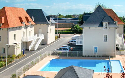 Cabourg 633: Residential Area, Property, House, Building, Town, Roof, Architecture, Home, Real Estate, Swimming Pool
