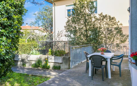 Castiglioncello 641: Water, Sky, Building, Plant, Property, Swimming Pool, Azure, Tree, Window, House