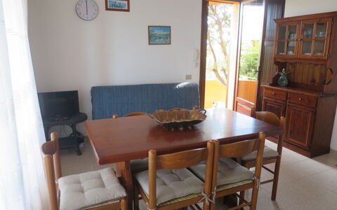 Porto Corallo 612: Furniture, Wood, Flooring, Table, Chair, Dining Room, Interior Design, Kitchen & Dining Room Table, Floor, Brown