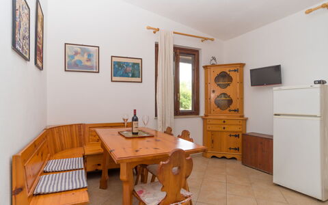 Valle degli Oleandri (Rei185): Furniture, Cabinetry, Property, Table, Wood, Chair, Picture Frame, Interior Design, Building, Flooring