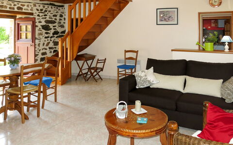 La Chevalerie: Room, Property, Furniture, Living Room, Building, House, Table, Interior Design, Real Estate, Floor