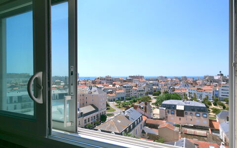 L'Escale Vendée Globe: Sky, Building, Window, Property, House, Shade, Tower, Urban Design, Material Property