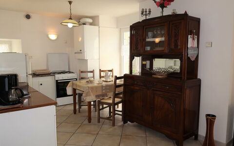 Ty Breiz: Property, Furniture, Building, Cabinetry, Table, Wood, Interior Design, Floor, House, Flooring