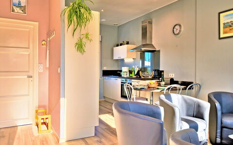 La Corvette: Furniture, Property, Chair, Table, Cabinetry, Lighting, Interior Design, House, Houseplant, Building