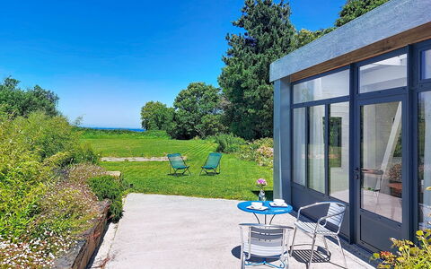 L'Atelier: Shrub, Garden, Shade, Landscaping, Lawn, Outdoor Furniture, Yard, Backyard, Eco Hotel, Garden Buildings