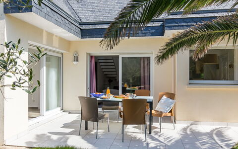 Le Triskell: Plant, Furniture, Building, Property, Table, Chair, Shade, Window, Interior Design, Lighting