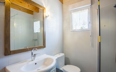 Rève de Plage: Mirror, Tap, Sink, Plumbing Fixture, Bathroom Sink, Blue, Bathroom, Purple, Interior Design, Architecture
