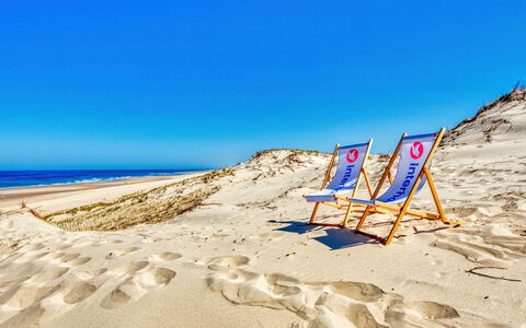 Le Hameau du Point du Jour: Blue, Beach, Horizon, Summer, Sand, Sea, Coast, Shore, Sunlight, Ocean