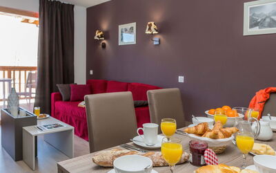 Accommodation:&nbsp;Odalys Référence Front de Neige 632.1