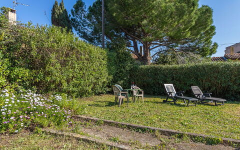 La Pitchoune: Green, Leaf, Vegetation, Shrub, Garden, Groundcover, Shade, Woody Plant, Lawn, Backyard