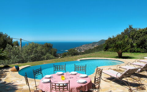 Jaune: Water, Property, Swimming Pool, Natural Landscape, Vacation, Azure, Water Resources, Sky, Turquoise, Summer