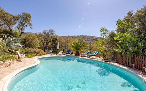 La Sacherie de L'Autourière: Water, Sky, Water Resources, Property, Swimming Pool, Nature, Azure, Plant, Tree, Natural Landscape