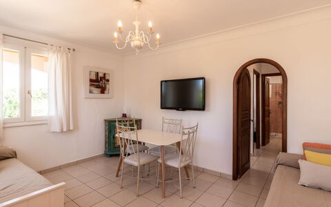 Propriano 629: Table, Couch, Furniture, Picture Frame, Television, Wood, Chair, Interior Design, Living Room, Window