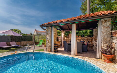 Ana: Blue, Swimming Pool, Resort, Outdoor Furniture, Composite Material, Eco Hotel, Flagstone, Leisure, Estate, Hacienda