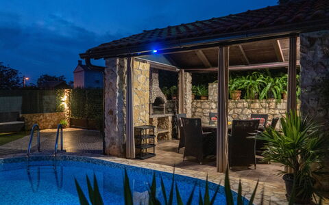 Ana: Plant, Property, Sky, Water, Blue, Azure, Shade, Architecture, Outdoor Furniture, Swimming Pool