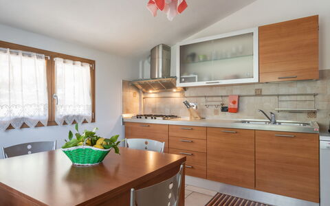 Villa Ginestra: Countertop, Room, Furniture, Property, Cabinetry, Kitchen, Interior Design, Building, House, Floor