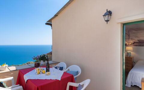 Francesca (Slr212): Water, Table, Tableware, Property, Sky, Furniture, Building, Window, Blue, Chair