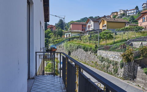 Bianca: Plant, Sky, Building, Property, Window, Azure, Road Surface, Fence, House, Urban Design
