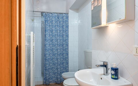 Cascina Villa (Ast231): Sink, Bathroom Sink, Plumbing Fixture, Property, Tap, Bathroom, Azure, Purple, Blue