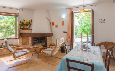 Rosario: Table, Furniture, Chair, Window, Flower, Azure, Wood, Building, Interior Design