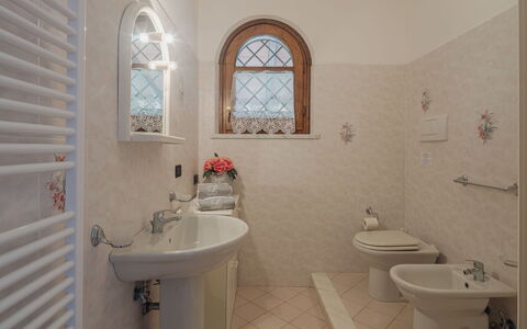 Luca: Plumbing Fixture, Sink, Tap, Property, Bathroom Sink, White, Bathroom, Purple, Window, Interior Design