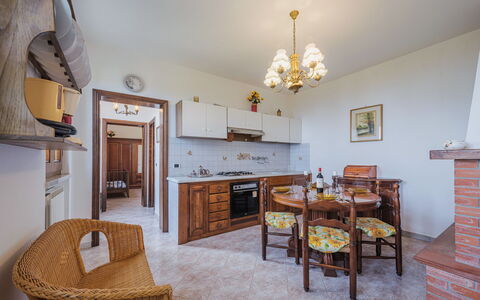 Margherita: Table, Furniture, Property, Picture Frame, Chair, Building, Wood, Interior Design, Couch, Cabinetry