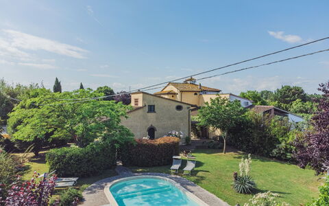 Villa Ulivo: Cloud, Sky, Plant, Property, Water, Building, Azure, Tree, House, Body Of Water