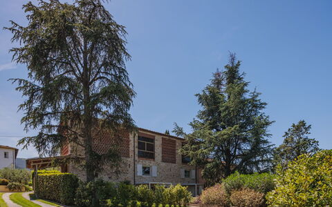 Rustico dei Canali: Sky, Plant, Window, Building, Natural Landscape, Tree, Cloud, House, Grass, Rural Area