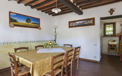 Girasole: Table, Picture Frame, Furniture, Plant, Property, Wood, Chair, Interior Design, Floor, Flooring