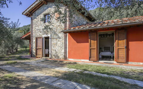Iacopo: Furniture, Property, Ceiling Fan, Cabinetry, Table, Couch, Lighting, Picture Frame, Wood, Countertop