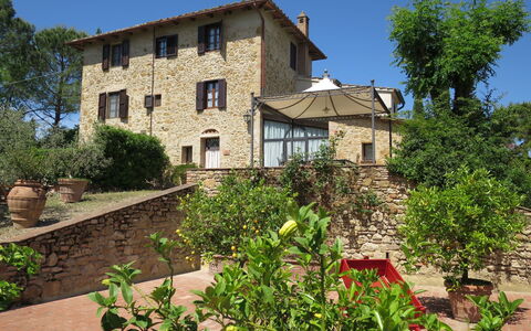 Il Sangiovese: Plant, Property, House, Residential Area, Real Estate, Building, Shrub, Garden, Home, Roof