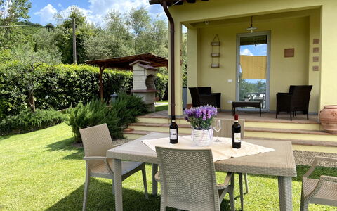 Pianelli: Table, Plant, Furniture, Property, Building, Chair, Flowerpot, Window, Flower, Shade