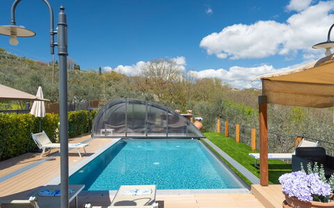 Pianelli: Water, Plant, Sky, Cloud, Property, Swimming Pool, Azure, Shade, Outdoor Furniture, Body Of Water
