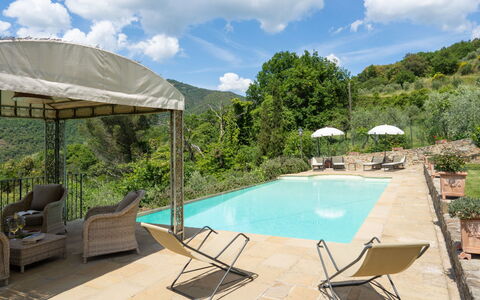 La Felcaia: Cloud, Water, Plant, Sky, Property, Swimming Pool, Furniture, Chair, Azure, Outdoor Furniture