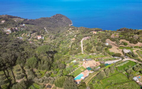 Ricali: Blue, Natural Landscape, Landscape, Bird'S-Eye View, Aerial Photography, Hill Station, Coast, Tropics, Chaparral