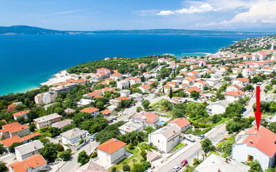 Novi Vinodolski 632: Aerial Photography, Metropolitan Area, Residential Area, Bird'S-Eye View, Urban Area, Town, Property, City, Human Settlement, Suburb