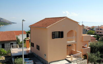 Trogir 667: Property, House, Building, Residential Area, Architecture, Real Estate, Home, Facade, Roof, Vacation