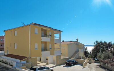 Trogir 669: Residential Area, Property, Sky, House, Neighbourhood, Architecture, Building, Town, Real Estate, Home