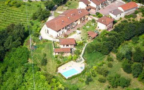 Cortazzone 603: Bird'S-Eye View, Aerial Photography, Property, Estate, Residential Area, House, Building, Real Estate, Mansion, Landscape